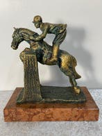 Decoratief ornament - Frankrijk - Springend Paard m/ Ruiter
