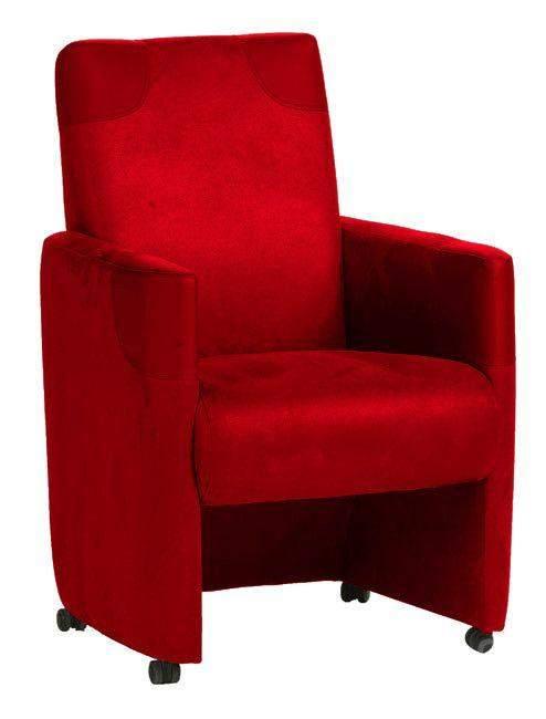 Eetkamerstoel Ron - eetkamerstoelen - Rood, Huis en Inrichting, Stoelen, Rood, Nieuw, Stof