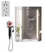 LED Badkamerkast met Spiegel –Anti-Condens en Dimbare Verlic, Verzenden, Nieuw