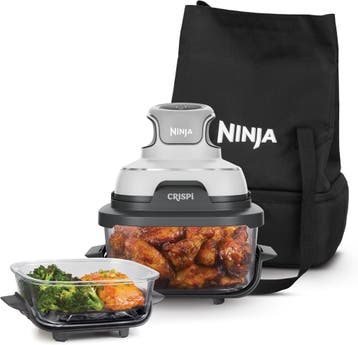 Airfryer Glazen Schalen | 1700W | 54% Korting | Nieuwstaat, Ophalen of Verzenden, Gebruikt, Airfryer, 1500 gram of meer