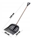 Multifunctionele Sneeuwschep met Houten Steel Stevig, Verzenden, Nieuw