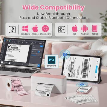 Phomemo PM-241BT Bluetooth Labelprinter - Draadloos Printen, Verzenden, Nieuw