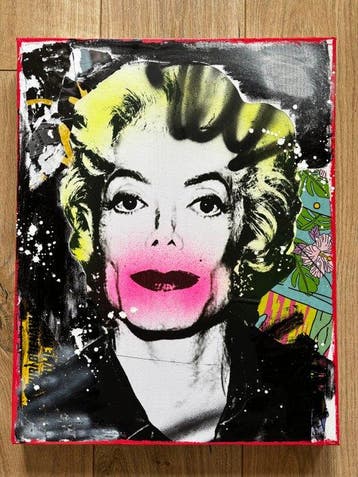 TOM THE ARCHITECT - Michael Jackson - Warhol Pop Icon,, Antiek en Kunst
