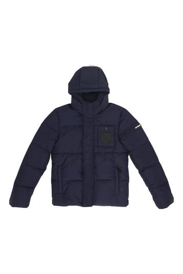 Super Rebel Jas Jongens in maat 152 Blauw, Verzenden, Zo goed als nieuw, Super Rebel, Jongen of Meisje