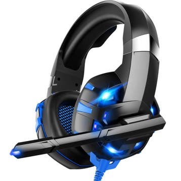 Strex Gaming Headset met Microfoon Blauw, Verzenden, Nieuw, Strex