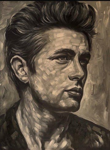 Nguyen Robert - James Dean : LÉternel Rebelle 80 60 cm