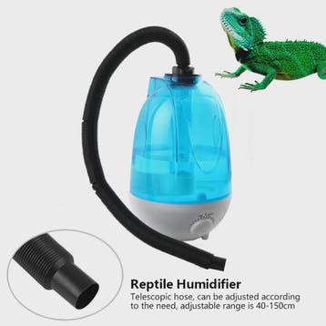 4L Reptielen Terrarium Luchtbevochtiger Vernevelaar met LED, Dieren en Toebehoren