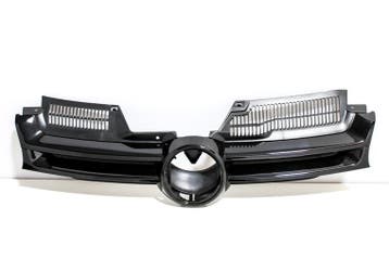 Grille Volkswagen Golf 5 BRILJANTSCHWARZ (L041), Ophalen of Verzenden, Nieuw, Voor, Volkswagen