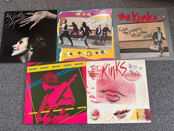 The Kinks - 5 Albums - Diverse titels - LP albums (meerdere, Nieuw in verpakking