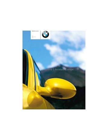 2002 BMW M PROGRAMMA BROCHURE NEDERLANDS, Boeken, Nieuw, BMW, Author