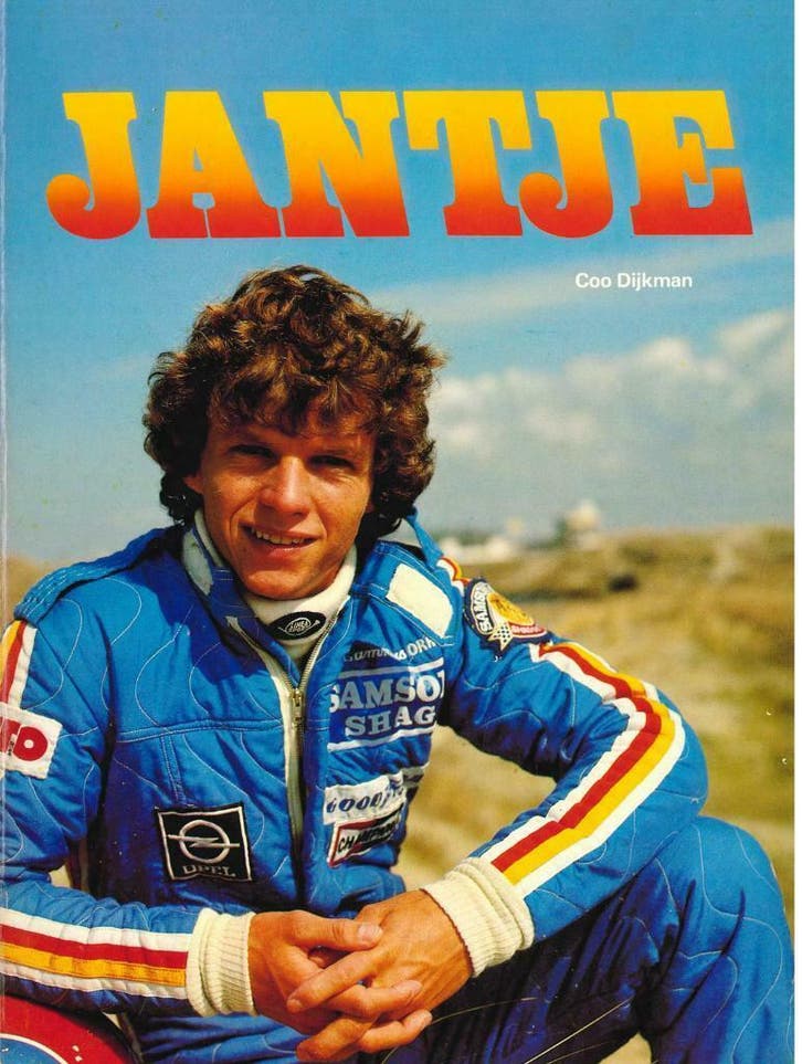 JANTJE COO DIJKMAN BOEK, Boeken, Auto's | Boeken, Zo goed als nieuw, Algemeen, Verzenden