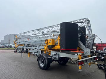Nieuw! - Bouwkraan FB Gru GA 245 - 24 meter - Vaste ballast!, Hijswerktuig