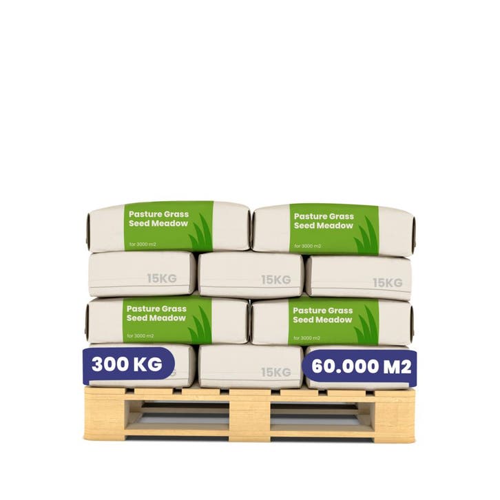 Weidegraszaad Meadow – Voor Paarden en Kleinvee (20x = 300, Tuin en Terras, Bloembollen en Zaden, Gehele jaar, Volle zon, Verzenden