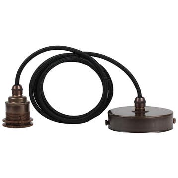 Vintlux Hanglamp 001 Brons E27, Huis en Inrichting, Nieuw