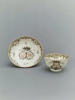 Kop en schotel (2) - Chinese export porcelain cup and