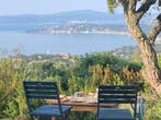 Vakantiehuis Xenia 8p zwembad zicht op zee & op Saint Tropez, 4 of meer slaapkamers, Dorp, Provence en Côte d'Azur, Huisdier toegestaan