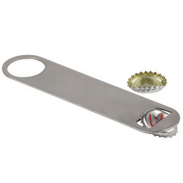 GGM Gastro | (6 stuks) Flesopener - RVS - 180mm - magnetisch, Verzenden, Nieuw
