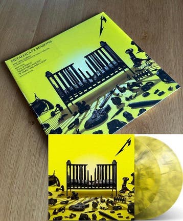 Metallica - 72 Seasons - Mellow Yellow Coloured - 2 x LP, Cd's en Dvd's, Vinyl Singles, Nieuw in verpakking