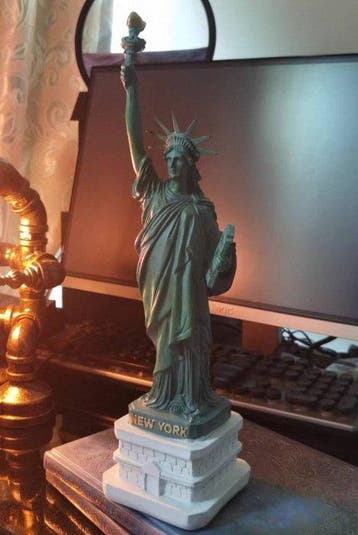Figuur - Statue of Liberty souvenir - Hars