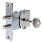 Deurbeslag | Veiligheidsbijzetslot | Nemef | 2 stuks, Verzenden, Nieuw