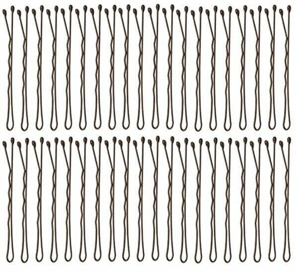 Haarspeld Schuifspeldjes 6cm - Basic - Bruin - Set van 40, Sieraden, Tassen en Uiterlijk, Uiterlijk | Haarverzorging
