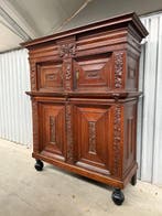 Kast - Zeeuwse kast Panelenkast, kolommenkast, rankenkast,, Antiek en Kunst