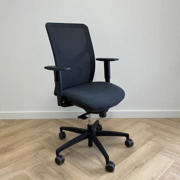 Sitland ergonomische bureaustoel, antraciet - zwart, Ophalen of Verzenden, Ergonomisch, Gebruikt, Bureaustoel