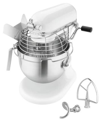 Bartscher KitchenAid 5KSM7990XEWH Spiraalmixer | Wit | 6.9L, Ophalen of Verzenden, Nieuw in verpakking