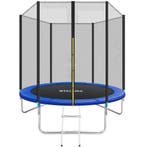 Trampoline Garfunky met veiligheidsnet - 244 cm, Verzenden, Nieuw