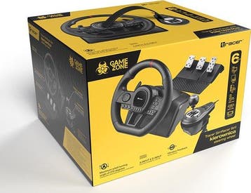 Tracer Gaming Stuurwiel - 6 in 1 Stuur - Pedalen en, Verzenden, Nieuw