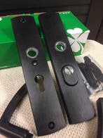 Axa Curve Zwart Veiligheidsbeslag met Kerntrek SKG3 NIEUW ., Ophalen of Verzenden, Nieuw, Overige materialen, Klink of Kruk