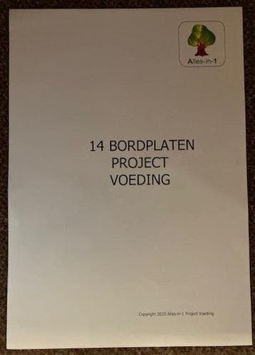 Alles-in-1 Bordplaten A3 Project Voeding (per groep), Verzenden, Nieuw