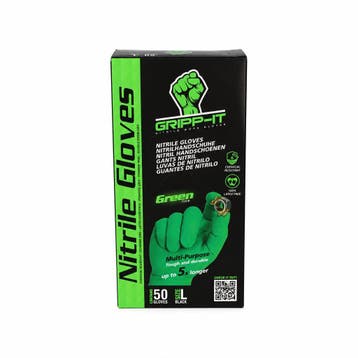 Gripp-It nitril handschoenen groen maat L (50 stuks), Auto-onderdelen, Ophalen of Verzenden, Nieuw, Seat