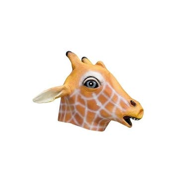 Giraffe dierenkop masker - Dieren maskers, Ophalen of Verzenden, Nieuw