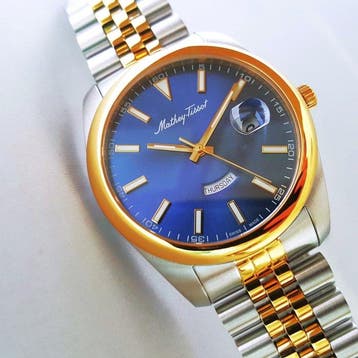 Mathey-Tissot - Day-Date - Cyclops Loupe - 18K Gold -, Nieuw
