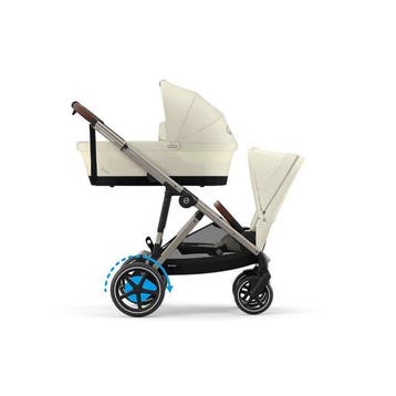 Showmodel Cybex E-Gazelle S voor 2 kinderen € 799,=, Nieuw, Combiwagen, Verstelbare duwstang, Ophalen
