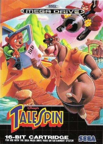 Talespin (Sega MegaDrive), Verzenden, Gebruikt