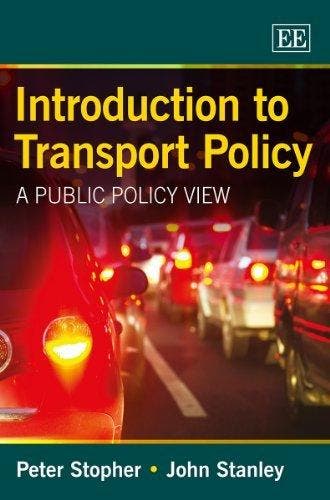Introduction to Transport Policy – A Public Policy View, Verzenden, Gelezen, Peter Stopher