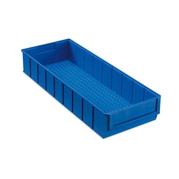 Magazijnbak, 500x183x81 mm, blauw kunststof, nieuw, Ophalen of Verzenden