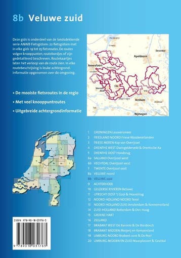 Veluwe Zuid / ANWB fietsgids / 8b 9789018031763, Verzenden, Zo goed als nieuw