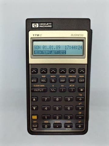 hp Hewlett Packard 17B II - Rekenmachine - 1980-1990, Nieuw