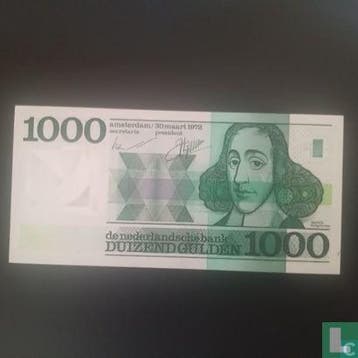 Nederland - 1000 gulden - 1973, Verzenden, Los biljet