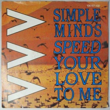 Simple Minds - Speed your love to me - Single, Cd's en Dvd's, Vinyl Singles, Verzenden, Nieuw in verpakking