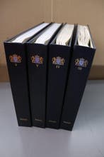 Nederland 1970/2008 - Collectie in 4 DAVO luxe, Gestempeld