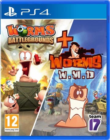 Worms Battlegrounds + WMD (Double Pack) - Playstation 4, Verzenden, Nieuw
