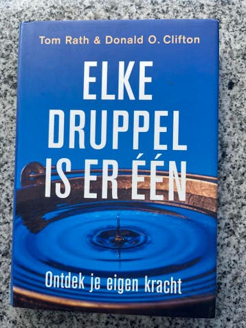 Elke druppel is er één, Boeken, Gelezen, Verzenden, Persoonlijkheidsleer, Tom Rath & Donald O. Clifton