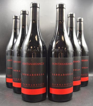 2020 Fontanabianca, Serraboella - Barbaresco - 6 Flessen, Nieuw