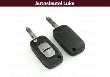 2-knops klapsleutel behuizing kpb356 voor Renault, Verzenden, Nieuw