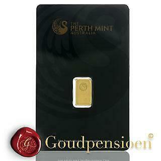 Goudbaar Perth Mint Australie v.a. 1 gram - 10 tOz puur goud, Postzegels en Munten, Edelmetalen en Baren, Ophalen of Verzenden