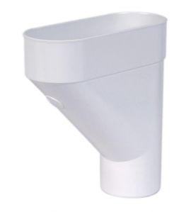 Nicoll PVC-Ti verzamelbak wit Ø100, Ophalen of Verzenden, Nieuw